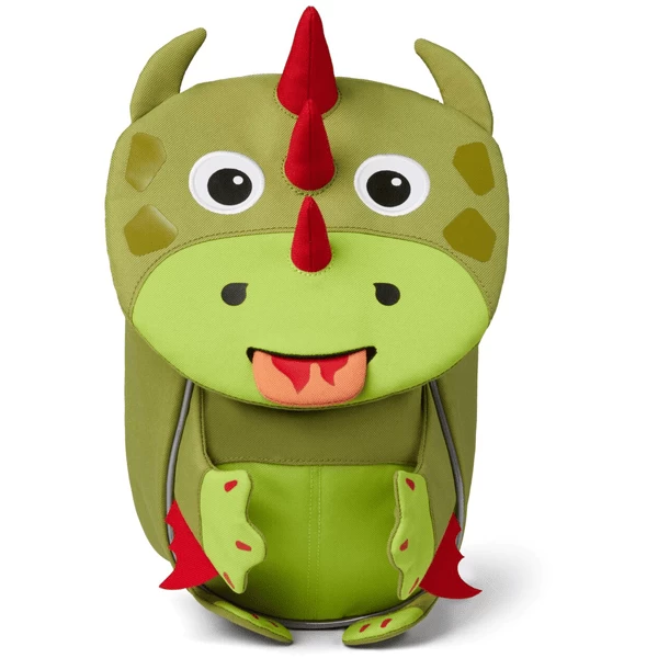 Affenzahn Little Friends - Kinderrugzak: Draak, Groen 1 Affenzahn Little Friends - Kinderrugzak: Draak, Groen