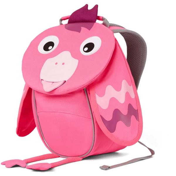 Affenzahn Little Friends - Kinderrugzak: Flamingo, Neon Roze 2 Affenzahn Little Friends - Kinderrugzak: Flamingo, Neon Roze - Afbeelding 2