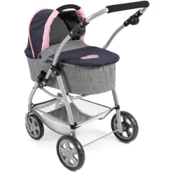 BAYER CHIC 2000 3-in-1 Stationwagon Emotionele All In, Melange Grijs-navy -SpeelgoedKorting bayer chic 2000 3 in 1 stationwagon emotionele all in melange grijs navy a297152 3