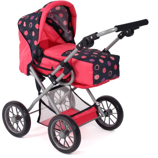 BAYER CHIC 2000 Combi Poppenwagen LENI Corallo 2 BAYER CHIC 2000 Combi Poppenwagen LENI Corallo - Afbeelding 2