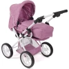 BAYER CHIC 2000 Combi Poppenwagen LENI Jeans Roze