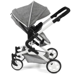 BAYER CHIC 2000 Combi Poppenwagen LIA Jeans Grijs -SpeelgoedKorting bayer chic 2000 combi poppenwagen lia jeans grijs a355535 2