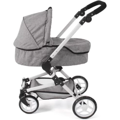 BAYER CHIC 2000 Fides 3 In 1 Combi Poppenwagen Grijs -SpeelgoedKorting bayer chic 2000 fides 3 in 1 combi poppenwagen grijs a321003 2