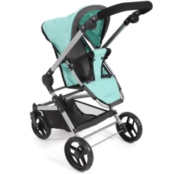 BAYER CHIC 2000 Fides 3 In 1 Combi Poppenwagen Melange Mint -SpeelgoedKorting bayer chic 2000 fides 3 in 1 combi poppenwagen melange mint a321004 4