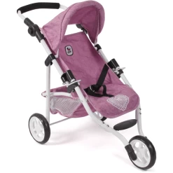 BAYER CHIC 2000 Jogging Buggy LOLA Jeans Roze -SpeelgoedKorting bayer chic 2000 jogging buggy lola jeans roze a355592 3
