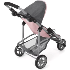 BAYER CHIC 2000 Jogging Buggy LOLA Melange Antraciet-roze -SpeelgoedKorting bayer chic 2000 jogging buggy lola melange antraciet roze a355599 2