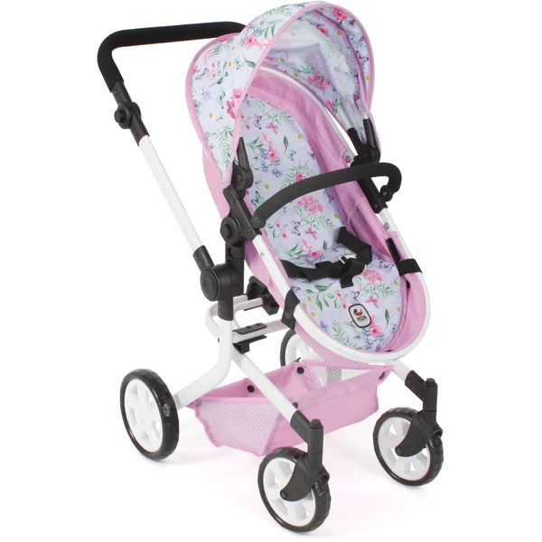 BAYER CHIC 2000 MIKA Combi Poppenwagen Flower 4 BAYER CHIC 2000 MIKA Combi Poppenwagen Flower - Afbeelding 4