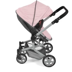 BAYER CHIC 2000 MIKA Gemêleerde Poppenwagen Antraciet-roze -SpeelgoedKorting bayer chic 2000 mika gemeleerde poppenwagen antraciet roze a355318 2