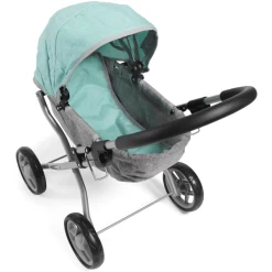 BAYER CHIC 2000 Poppenwagen LILLI Melange Mint -SpeelgoedKorting bayer chic 2000 poppenwagen lilli melange mint a354841 3