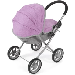 BAYER CHIC 2000 Poppenwagen LILLI Melange Paars -SpeelgoedKorting bayer chic 2000 poppenwagen lilli melange paars a354843 2