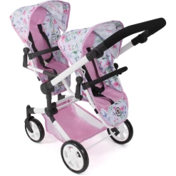 BAYER CHIC 2000 Poppenwagen Linus Duo Flower -SpeelgoedKorting bayer chic 2000 poppenwagen linus duo flower a359595 3