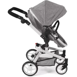 BAYER CHIC Combi Poppenwagen YOLO Grijs -SpeelgoedKorting bayer chic combi poppenwagen yolo grijs a320999 3