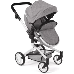 BAYER CHIC Combi Poppenwagen YOLO Grijs -SpeelgoedKorting bayer chic combi poppenwagen yolo grijs a320999 4