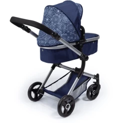 Bayer Design Combi Poppenwagen Finn, Blauw -SpeelgoedKorting bayer design combi poppenwagen finn blauw a250913 2