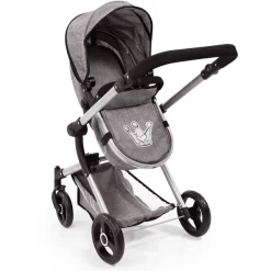 Bayer Design Combi Poppenwagen Vario Grijs -SpeelgoedKorting bayer design combi poppenwagen vario grijs a277638 2