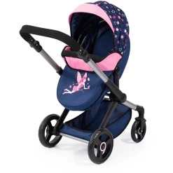 Bayer Design Combi Poppenwagen Xeo Blauw/Roze -SpeelgoedKorting bayer design combi poppenwagen xeo blauw roze a372063 4