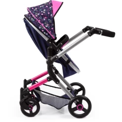 Bayer Design Combinatie Poppenwagen Vario Harten Blauw/roze Met Harten En Zeemeermin -SpeelgoedKorting bayer design combinatie poppenwagen vario harten blauw roze met harten en zeemeermin a295748 4
