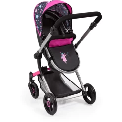 Bayer Design Neo Vario Combi Poppenwagen Zwart, Met Sterren 8 Bayer Design Neo Vario Combi Poppenwagen Zwart, Met Sterren -SpeelgoedKorting bayer design neo vario combi poppenwagen zwart met sterren a313419 3