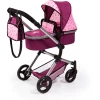 Bayer Design Neo Vario Combinatie Poppenwagen Pruim, Met Fee
