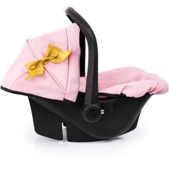 Bayer Design Poppen Autostoel Met Dak, Roze/goud -SpeelgoedKorting bayer design poppen autostoel met dak roze goud a313539 4