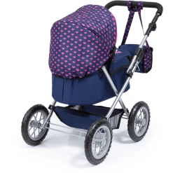 Bayer Design Poppenwagen Trendy Blauw, Met Eenhoorn -SpeelgoedKorting bayer design poppenwagen trendy blauw met eenhoorn a313387 2