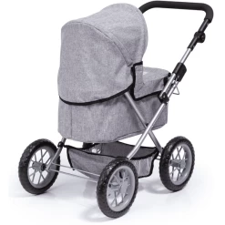 Bayer Design Poppenwagen Trendy , Grijs -SpeelgoedKorting bayer design poppenwagen trendy grijs a277633 2
