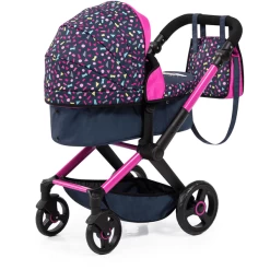 Bayer Design Xeo Confetti Combi Poppenwagen -SpeelgoedKorting bayer design xeo confetti combi poppenwagen a372119 2