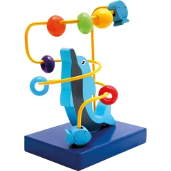 Bino Motor Loop, Dolfijn -SpeelgoedKorting bino motor loop dolfijn a360498 2