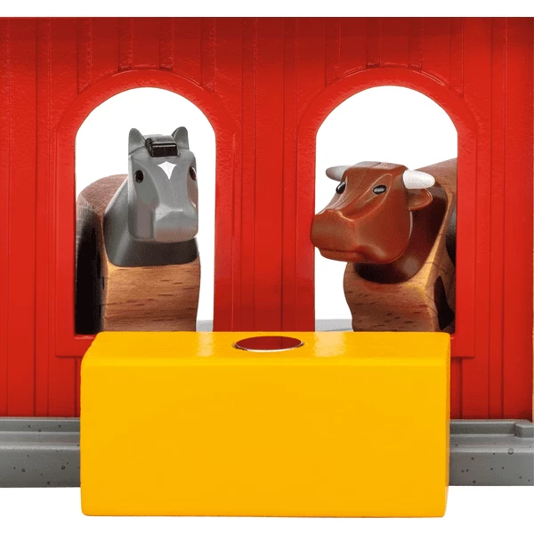 BRIO ® Dierenschuur Met Hooiwagen 5 BRIO ® Dierenschuur Met Hooiwagen - Afbeelding 5