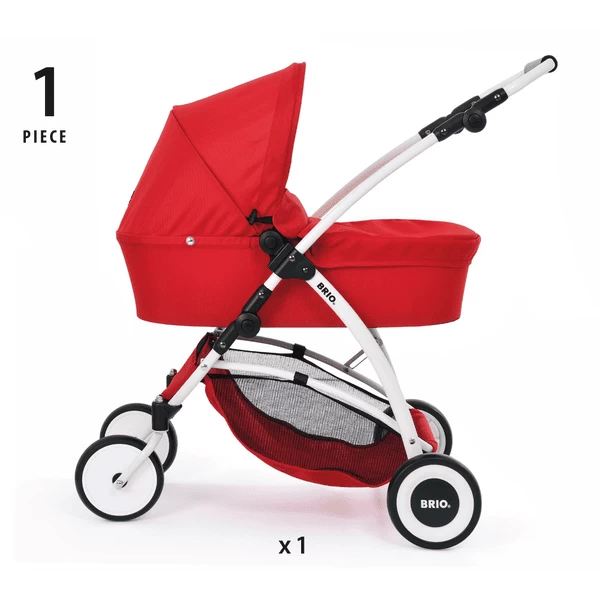 BRIO® Poppenwagen Spin Rood 24900 5 BRIO® Poppenwagen Spin Rood 24900 - Afbeelding 5