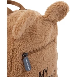 Childhome CHILD HOME Kinderrugzak Mijn First Zak Teddy Beige -SpeelgoedKorting child home kinderrugzak mijn first zak teddy beige a301418 3