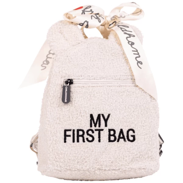 Childhome CHILD HOME Kinderrugzak My First Bag Oud Wit 1 Childhome CHILD HOME Kinderrugzak My First Bag Oud Wit
