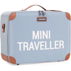 CHILDHOME Kinderkoffer Mini Traveller Grijs / Antiek Wit 8 CHILDHOME Kinderkoffer Mini Traveller Grijs / Antiek Wit -SpeelgoedKorting childhome kinderkoffer mini traveller grijs antiek wit a301535 3