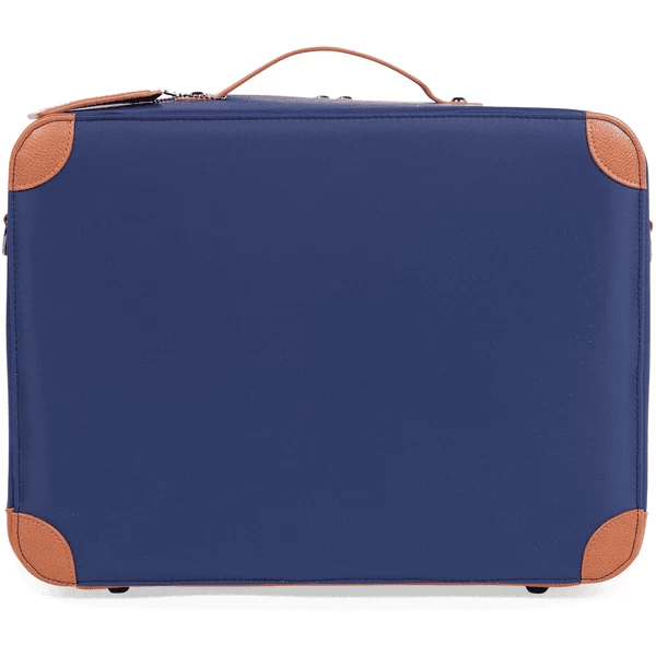 CHILDHOME Kinderkoffer Mini Traveller Marine / Wit 2 CHILDHOME Kinderkoffer Mini Traveller Marine / Wit - Afbeelding 2