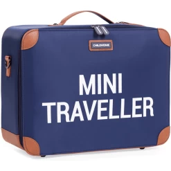 CHILDHOME Kinderkoffer Mini Traveller Marine / Wit 7 CHILDHOME Kinderkoffer Mini Traveller Marine / Wit -SpeelgoedKorting childhome kinderkoffer mini traveller marine wit a301534 2