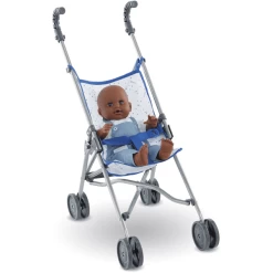 Corolle ® Mon Grand Accessoires - Doll Buggy Blauw -SpeelgoedKorting corolle mon grand accessoires doll buggy blauw a290270 3