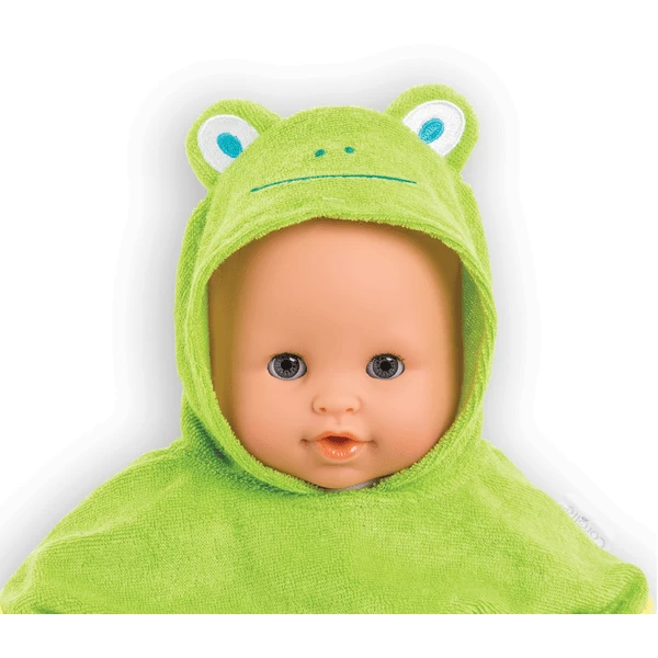 Corolle ® Mon Petit Poupon - Badjas, Kikker 30cm 3 Corolle ® Mon Petit Poupon - Badjas, Kikker 30cm - Afbeelding 3