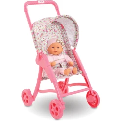 Corolle ® Mon Petit Poupon - Poppenwagen, Floral 30cm -SpeelgoedKorting corolle mon petit poupon poppenwagen floral 30cm a337792 2