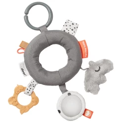 Done By Deer ™ To-Go Activiteitsring, Grijs -SpeelgoedKorting done by deer to go activiteitsring grijs a282805 2