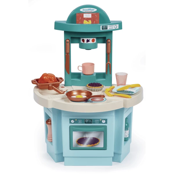 Ecoiffier Vert Azur Mijn Eerste Keuken 1 Ecoiffier Vert Azur Mijn Eerste Keuken