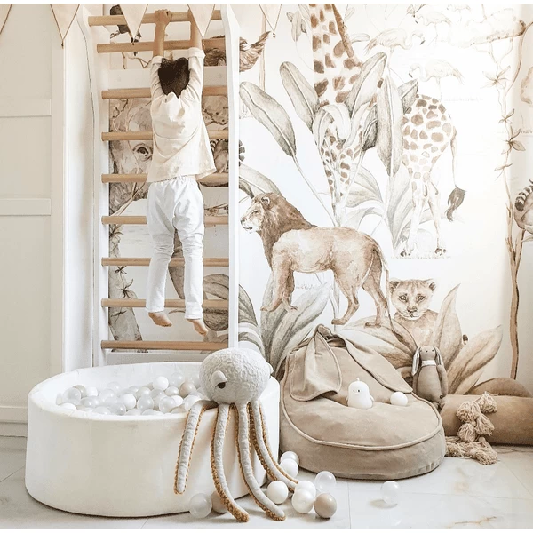 Fitwood TAIMI MINI Wandrekken, Zwart - Berk 4 Fitwood TAIMI MINI Wandrekken, Zwart - Berk - Afbeelding 4