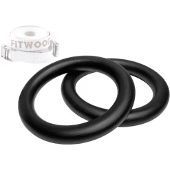 Fitwood ULPU MINI Turnringen, Zwart - Witte Banden