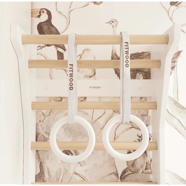 Fitwood ULPU MINI Turnringen, Zwart - Zwarte Banden 2 Fitwood ULPU MINI Turnringen, Zwart - Zwarte Banden - Afbeelding 2