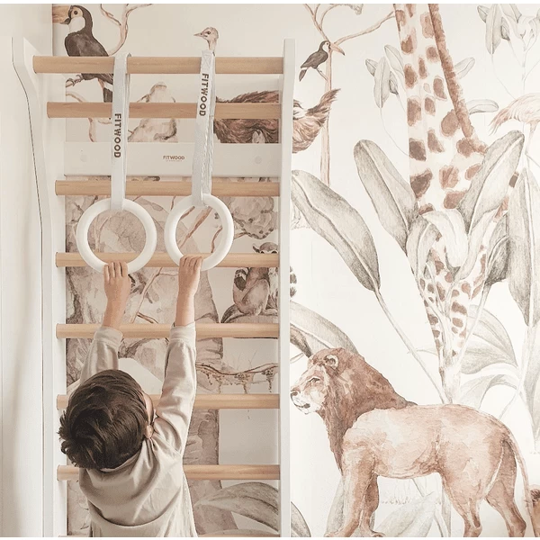 Fitwood ULPU MINI Turnringen, Zwart - Zwarte Banden 3 Fitwood ULPU MINI Turnringen, Zwart - Zwarte Banden - Afbeelding 3