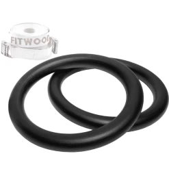 Fitwood ULPU Turnringen, Zwart - Witte Bandjes