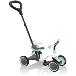 GLOBBER Leerfiets 3 In 1, Wit-mint -SpeelgoedKorting globber leerfiets 3 in 1 wit mint a327230 2