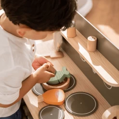 Howa Kinderkeuken " Lucky " Van Hout -SpeelgoedKorting howa kinderkeuken lucky van hout a349761 3