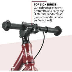 HUDORA ® Loopfiets Advanced Alu, Bordeaux 8 HUDORA ® Loopfiets Advanced Alu, Bordeaux -SpeelgoedKorting hudora loopfiets advanced alu bordeaux a297327 3