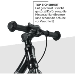 HUDORA ® Loopfiets Advanced Alu, Zwart -SpeelgoedKorting hudora loopfiets advanced alu zwart a297325 3