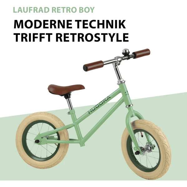 HUDORA ® Retro Boy Loopwiel, Groen 5 HUDORA ® Retro Boy Loopwiel, Groen - Afbeelding 5